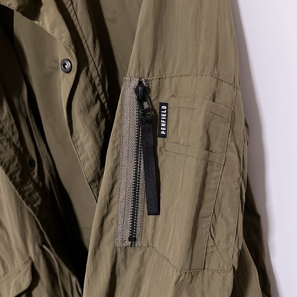 PENFIELD utility windbreaker- army green